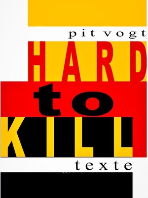 cover image of Hard to Kill
